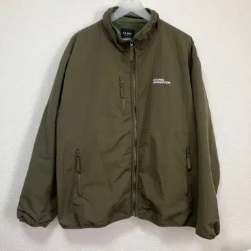 BEAMS HEART 점퍼 올리브색