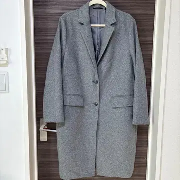 새상품급 UNIQLO 유니클로 체스터 코트 캐시미어 3XL 빅 사이즈