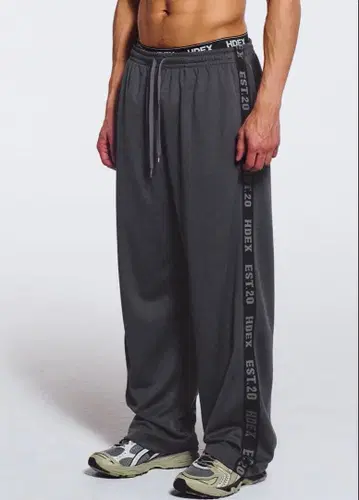 HDEX EST.20 로고 팬츠