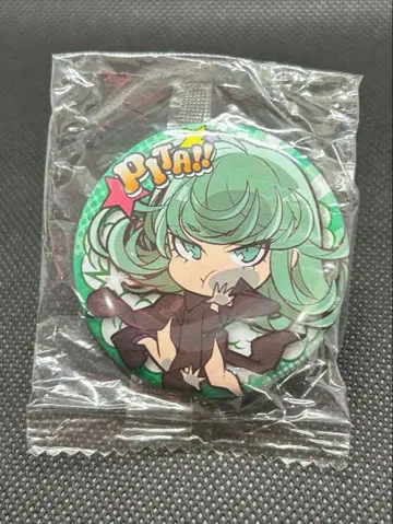 원펀맨 타츠마키 피타데포메 캔뱃지