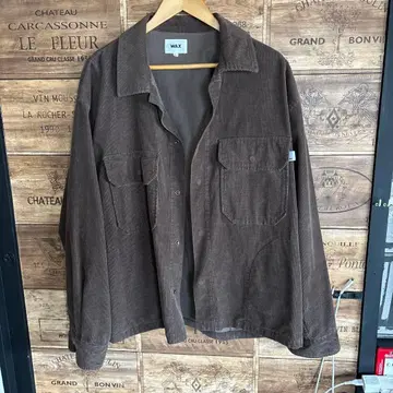 WAX 코듀로이 자켓 브라운 L