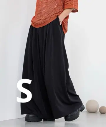 HARE DABO 루즈 와이드 팬츠 블랙 s 사이즈