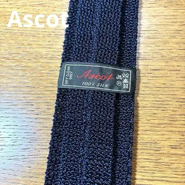 [새상품급] Ascot 애스콧 네이비 넥타이