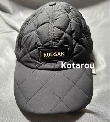 RUDSAK 퀼팅 야구 모자