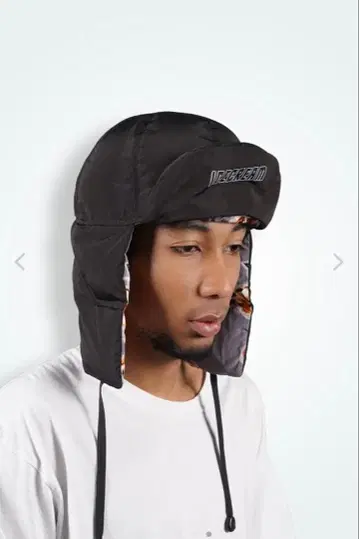 icecream down cap 'black'