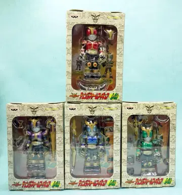 가면라이더 쿠우가 체인지 폼 피규어 전 4종 세트