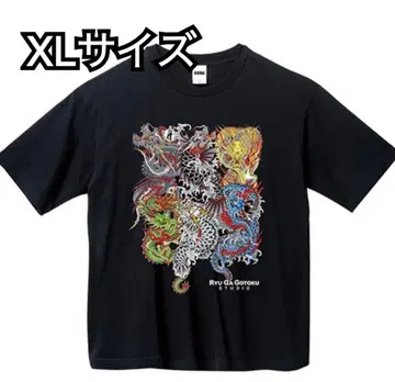 용과 같이 용 모으기 빅 실루엣 T셔츠 XL 사이즈