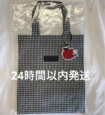 [ 새상품 ] 파밀리아 토트백 깅엄 체크