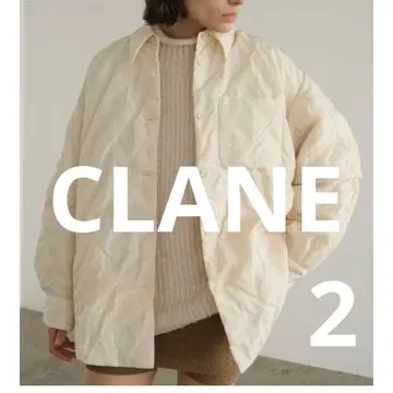 CLANE PADDED CRUMPLY SHIRT JACKET