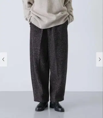 카구레 택 포함 새상품 트위드 슬랙스 어반 리서치 도어스