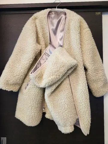 BebeAnge 다커 포함 엄마 보아 코트