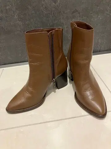 MORABITO 모라비토 숏부츠 브라운 일본제 23cm