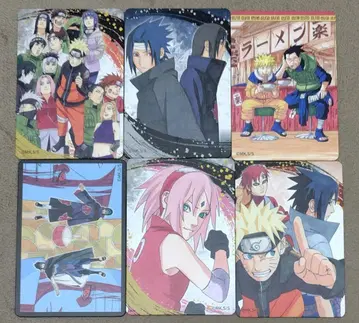 NARUTO 마그넷 스티커 컬렉션 6종 세트