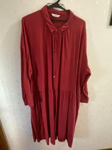 soulberry 빨간색 원피스 긴팔