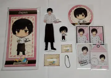 헤타리아 일본 콜라보 카페 스이파라 콜라보 묶음 판매