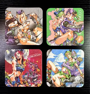 죠죠전 아트 코스터 6부 [ 4장 ]