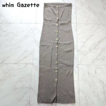 whim Gazette 울 리브 2way 원피스 롱