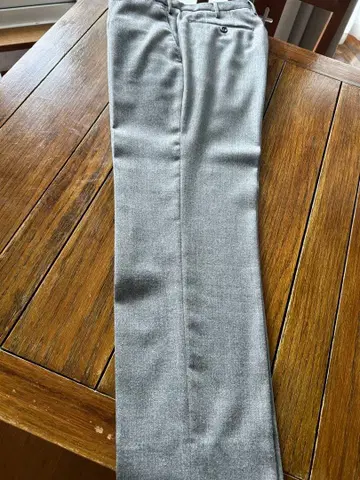 GTA 슬림 팬츠 48 울 혼방 이세탄 남성용관 그레이 컨디션 최상