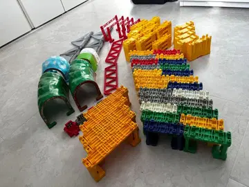 프라레일 교각 터널 부품 세트