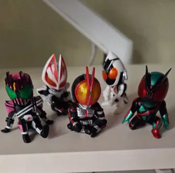 기다림 가면라이더 5체 세트