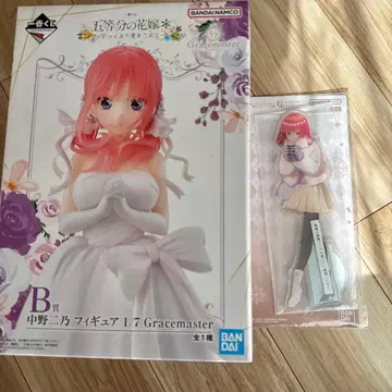 제일복권 5등분의 신부 피규어 나카노 니노 아크릴 스탠드 세트