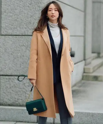 [23구] 체스터 코트 38 베이지 여성용