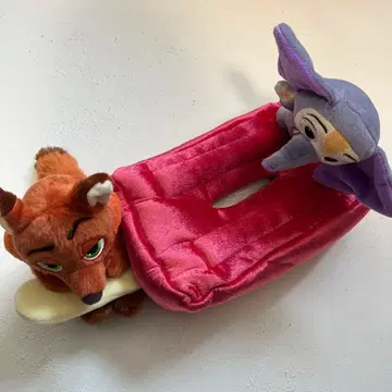 디즈니 스토어 주토피아 티슈 박스 닉 와일드 피닉