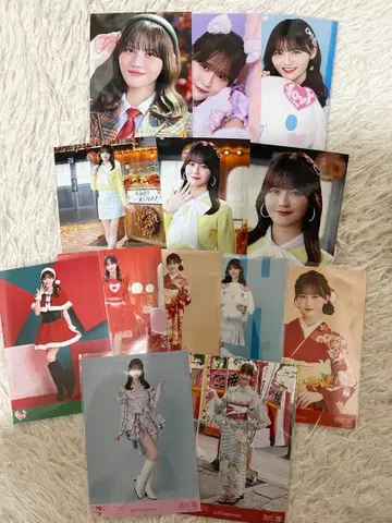 타카마츠 히토미 브로마이드 1컴프 외 10장 묶음 판매