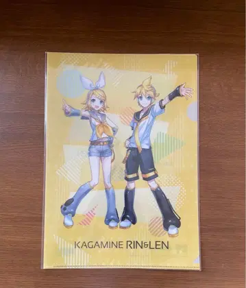 익명 배송 카가미네 린 카가미네 렌 클리어 파일 10주년 10th 한정판