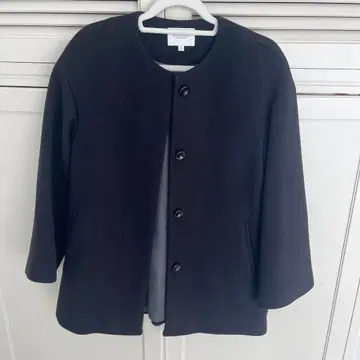 BEAUTY&YOUTH 블랙 체스터 코트 S