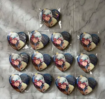 앙상블 스타즈 앙스타 심광인채 하트 캔뱃지 13개 오우카와 코하쿠