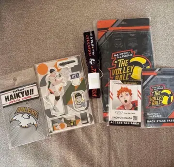 [ 미개봉 새상품 ] 하이큐!! 카게야마 토비오 등 굿즈 묶음 판매