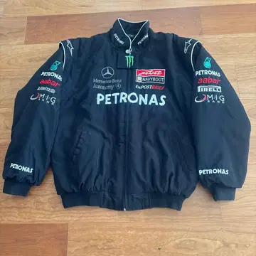 맥라렌 메르세데스-벤츠 레이싱 자켓 블루종