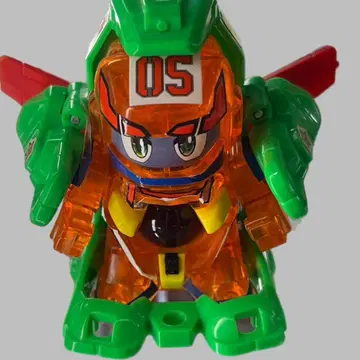 슈퍼 비다맨 OS 파이팅 피닉스 오렌지 클리어 복주머니 98년