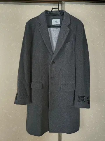 Takeo Kikuchi 체스터 코트 L 사이즈 그레이