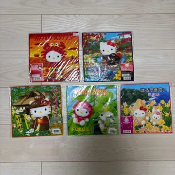 헬로키티 키티 고토치 손수건 타월 호쿠리쿠 지방 산리오