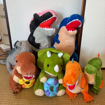 공룡 봉제 인형 세트