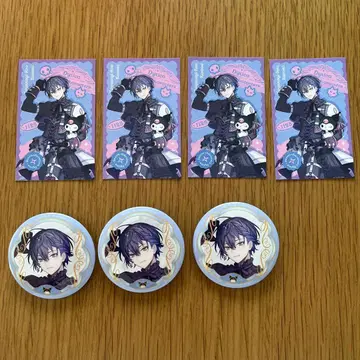 [ Dytica 산리오 ] 코야나기 로우 카드 캔뱃지