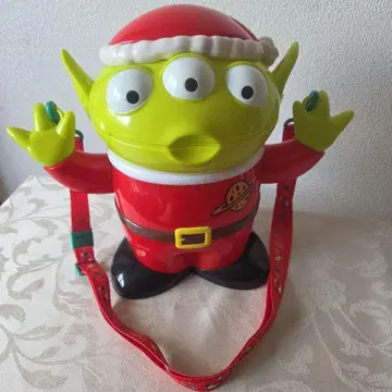 디즈니 리틀그린맨 팝콘 버킷 크리스마스 한정판 디자인