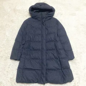 UNIQLO 유니클로 다운 코트 빅 사이즈 XL 울 롱 코트