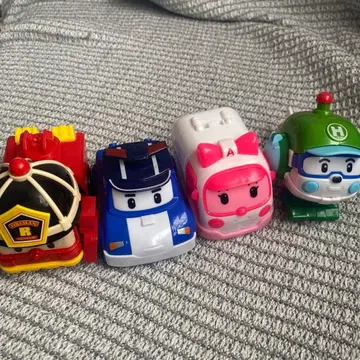 로보카 폴리 폴리 로이 헬리 앰버 4종 세트