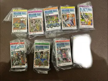 드래곤볼 코믹 참 컬렉션 3 8종 세트 볼체인 포함