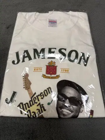 JAMESON x Anderson paak 콜라보 T셔츠 1장 L