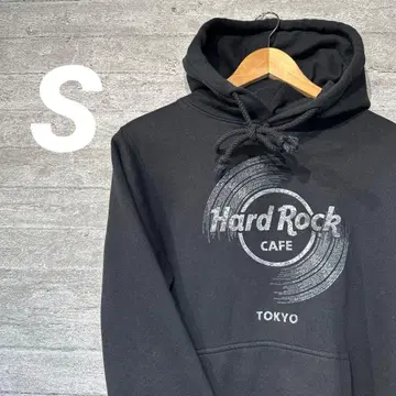 하드 록 카페 도쿄 프린트 후드티 블랙 S