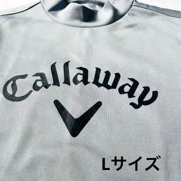 새상품급 캘러웨이 Callaway 남성용 긴팔 모크넥 셔츠 L 사이즈