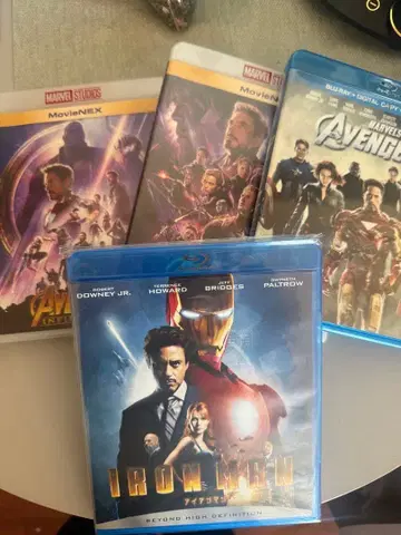 마블 스튜디오 블루레이 컬렉션 4편