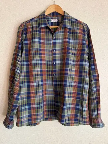 맥레거 60s 마드라스 McGREGOR 긴팔 체크 셔츠 빈티지