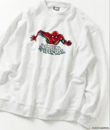 FREAKS STORE 마블 스파이더맨 그레이 맨투맨 L