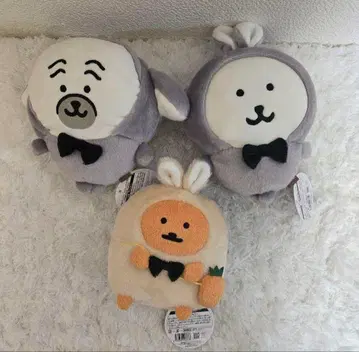 나가노 마켓 2023 간지 봉제 인형 3체 세트