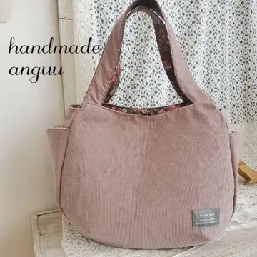 [ winter 마루코로 ] 프렌치 코듀로이의 마루코로 튤립 bag